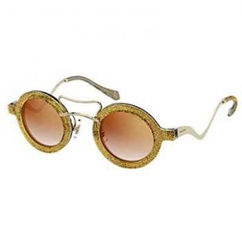 Miu Miu MU02VS 155AD2 Women’s Sunglasses Gold Size 39