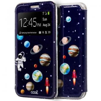 Funda Flip Cover iPhone 11 con Diseño de Astronauta