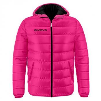 Chaqueta Olanda Rosa Givova para niños, fuxia/negro, modelo G013-0610, talla XS
