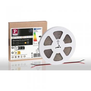 Paulmann LED-Streifen Pro Strip Silver P75 10m 827 IP20 24V DC 42W