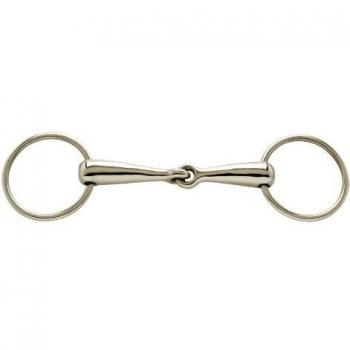 PFIFF Soft Mouth Snaffle with Rings