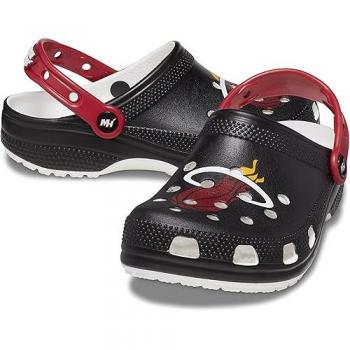 Croc‑klompen “Heat” NBA stijl