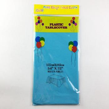 Couvre-Table Plastique 137x138 cm – Palette 9 Couleurs pour Événements
