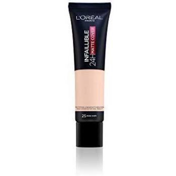 L’Oréal Paris Infallible 32H Matte Cover fondotinta opacizzante lunga tenuta SPF 25 colore 25