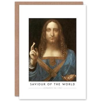 Salvator Mundi Noir – Artistic Card Collection