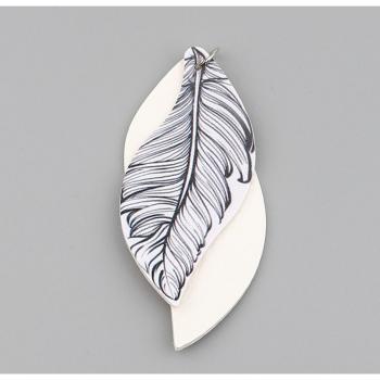 Doreen Kasten Bunte Blatt Ohrringe Set