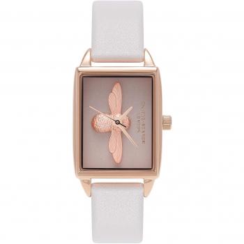 Olivia Burton Bee Blush 3D Rose Gold Watch