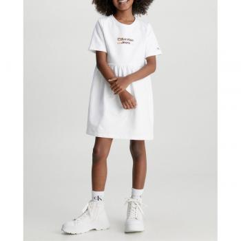 Vestido de niña Calvin Klein con mangas cortas