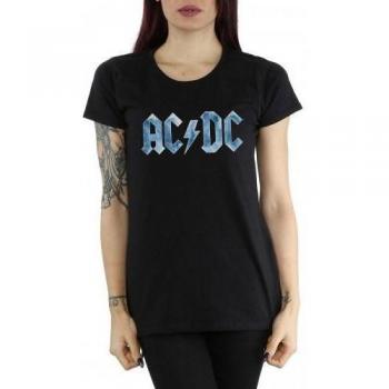 AC/DC Ice Logo Womens’ XL Black Shirt