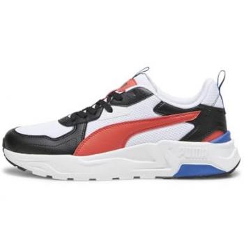 Puma Trinity Lite Sneakers Uomo, taglia 9, colore Arancione|Bianco|Nero
