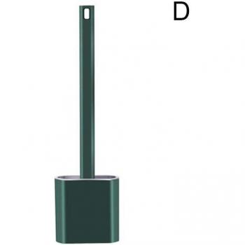 Brosse de toilette flexible avec support de jeu rapide