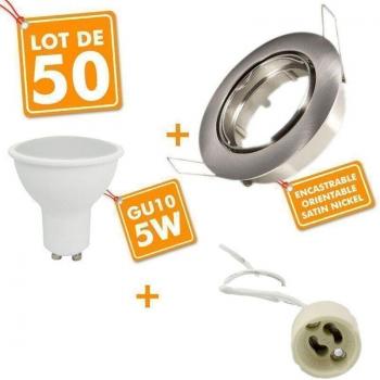 50W Äquivalenter Einbaustrahler mit GU10