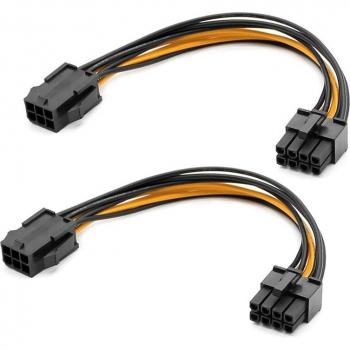Adaptateur d'Alimentation pour GPU 6 Broches à 8 Broches