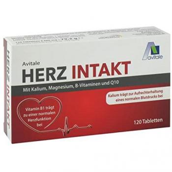 Avitale Herz Intakt Mit Kalium+Magnesium+B-Vitamine Tabletten 120stk