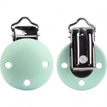 Bébé Attache‑Sucettes Lofca – 5 Clips Ronds – Silicone – Sécurité BPA‑free