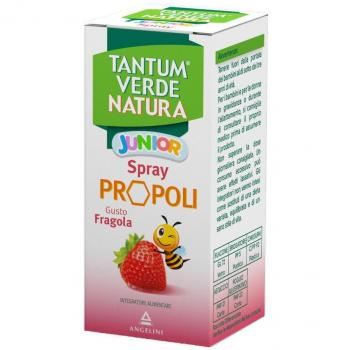 Tantum Verde Natura Junior Spray Propoli Gusto Fragola 25 ml