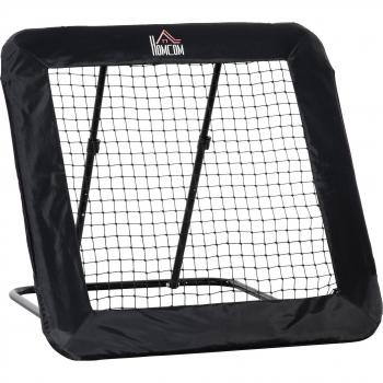HOMCOM Pivot‑Rebound – Rebondir Football, Handball et Basket en Noir
