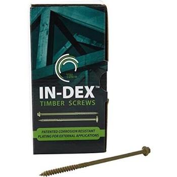 Tornillos TIMco de Construcción Madera Orgánica 150IN (Pack 50)