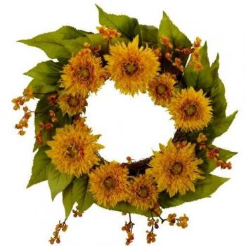 Solar Flare Sunflower Garland – 22 One Size