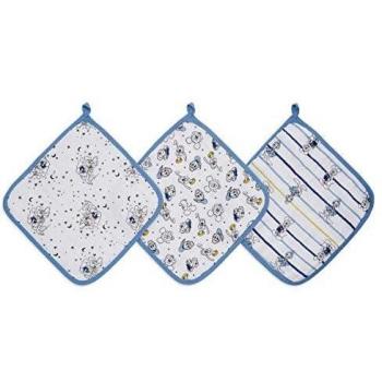 Kindermode Must-Have: 3‑teiliger Baby-Waschbürsten-Set in superweicher Baumwolle