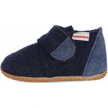 Giesswein Oberstaufen Pantofole a Collo Basso Unisex Bambini e Ragazzi Blu Oceano 588 20 Eu