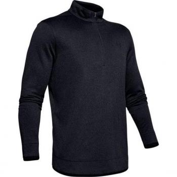 Under Armour 1/2 Zip Fleece-Oberteil, Schwarz, Herren XL