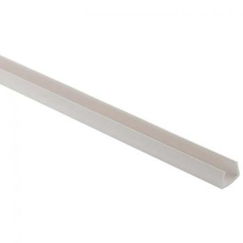 Carril Luminoso Flexível LED Neon 1m, PVC Branco 9x18mm