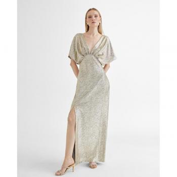 MS2416014 Lola Casademunt Abito di sera Oro Regular Fit