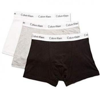 Calvin Klein Men's Cotton Stretch 3-Pack Trunks