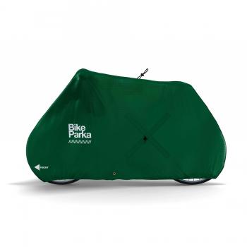 BikeParka Urban-Green | Wetterfeste Fahrradabdeckung