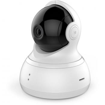 YI Dome Camera Wireless IP Indoor Security Surveillance System 720p HD Pan/Tilt/Zoom with Night Vision, Motion Tracking, Auto-Cruise, and Remote Monitoring for iOS