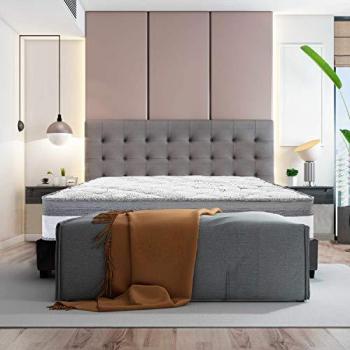 Matelas 140x190 cm, Relaxation, 26cm, Ressorts Ensachés, Mousse HD, Indépendance du Couchage, Equilibré, face été/hiver