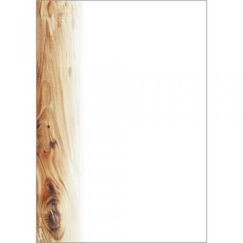 Sigel A5 Designpapier Eiche 90g, 100 Blatt