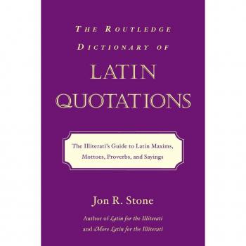 Vitalsource Technologies, Inc. Routledge Dictionary Of Latin Quotations
