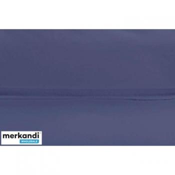 Sábana Baja Satín Azul Marino 90x200 25cm Matex