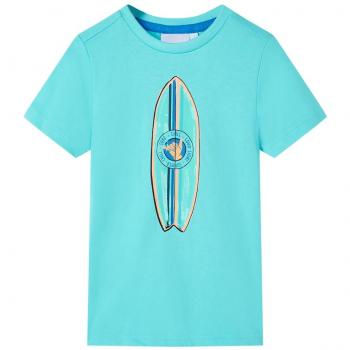 Aqua Short Sleeve T-Shirt for Kids 140