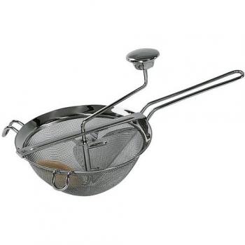 Fleissiges Lieschen Tamiz de Cocina Gefu – Acero Inoxidable, Color Plateado