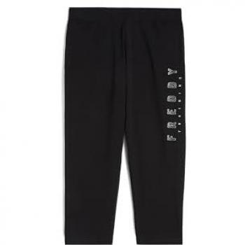 Leggings Capri Nero Donna Freddy