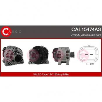 Alternador 10261AS CASCO