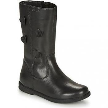 BOTAS GEOX J SHAWNTEL GIRL B NEGRO COM CONFORTO TÉCNICO