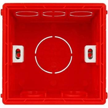 UNKAS Adjustable PVC Internal Cassette Mounting Box, Dimensions 86x83x50mm, For 86 Type Switch & Socket