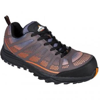 Portwest Hommes Baskets de sécurité en cuir Spey coupe légère