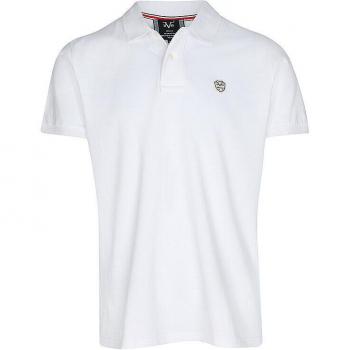 19v69 Italia Emilio Poloshirt Herren M Weiß