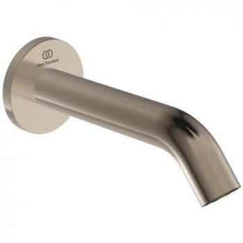 IS Wandauslauf JOY Ausladung 160mm mit eckiger Rosette Silver Storm