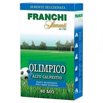Semi per prato Olimpico, ideali per aree ad alto calpestio, confezione da 1 kg, Franchi