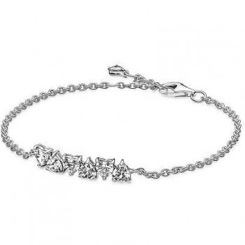 Pulsera Pandora de cadena 591162C01-18 Corazones