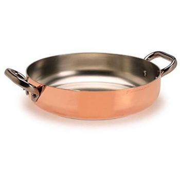 Tegame Rame Induction 28 cm – Linea Liscio, 2 mm Spessore – AGNELLI