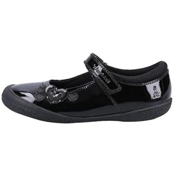 Black Rosanna Patent Junior Infants’ Shoe – Hush Puppies, 5.5 US