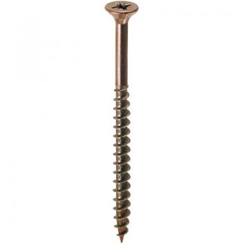 Visse à bois TSP 1/2 brins en bronze 4x45
