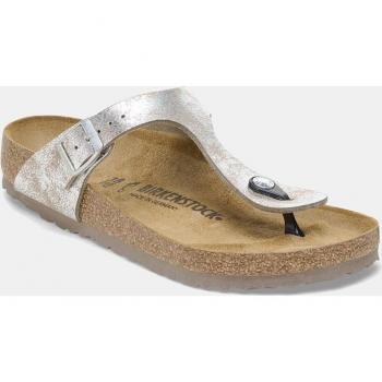 Sandálias Birkenstock Gizeh Prata para o Dia a Dia